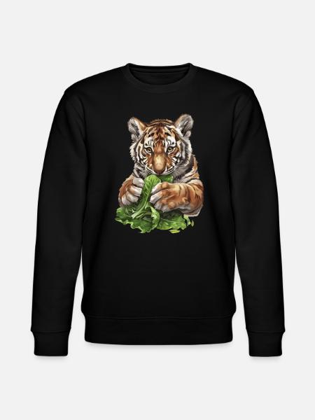 Tiger - Stanley/Stella CHANGER Unisex Organic Sweatshirt - black