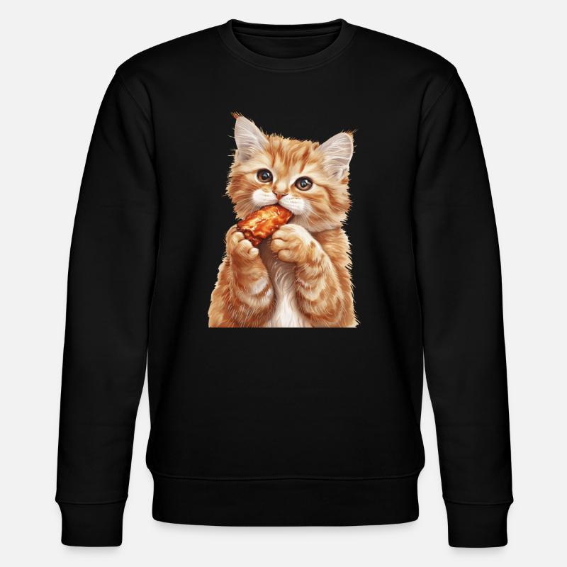 Chat - Sweat bio CHANGER Stanley/Stella Unisexe - noir