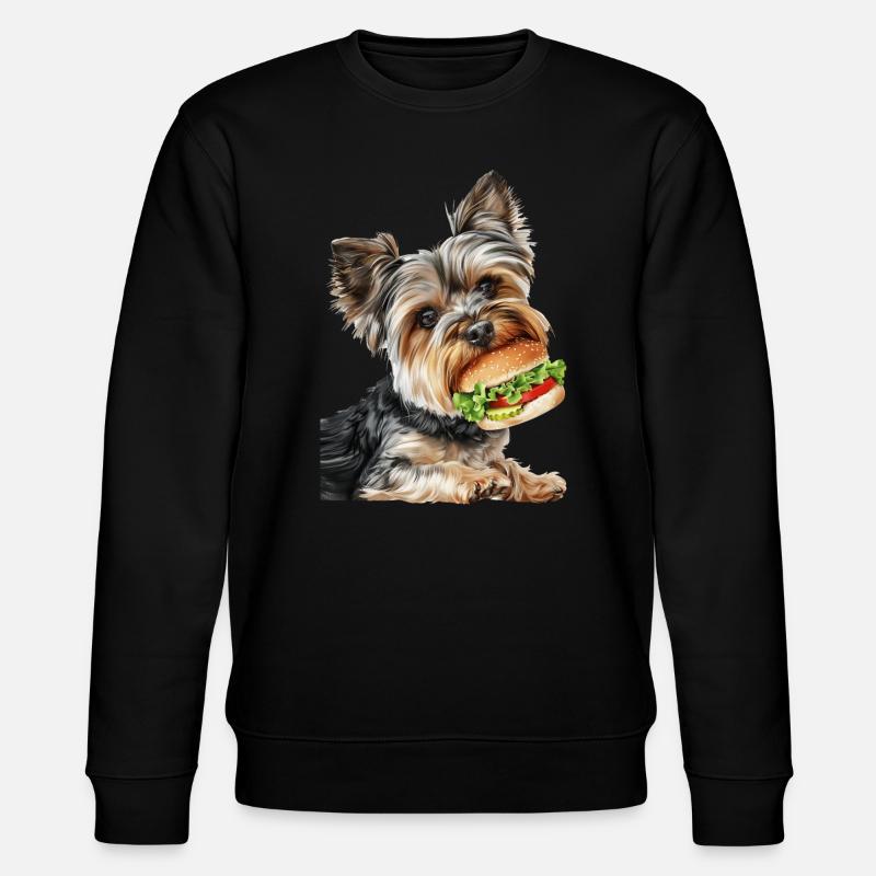 Hund - Stanley/Stella Unisex Bio-Sweatshirt CHANGER  - Schwarz