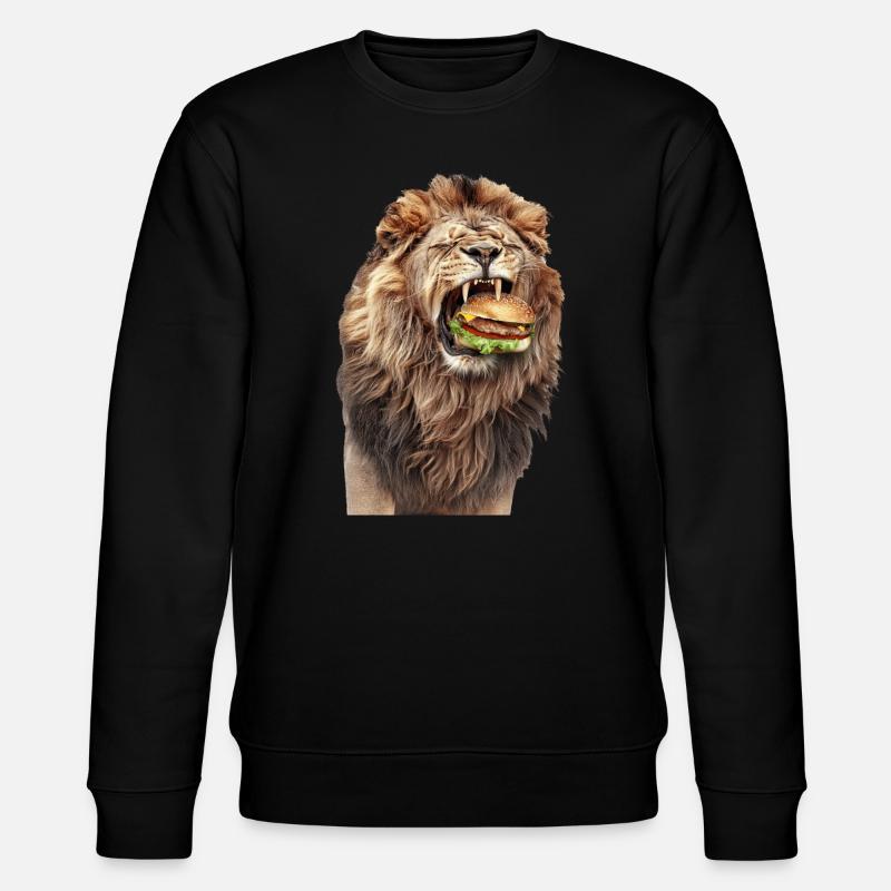 Lion - Sweat bio CHANGER Stanley/Stella Unisexe - noir