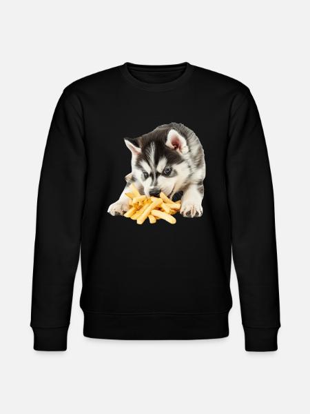Siberian Husky - Stanley/Stella CHANGER Unisex Organic Sweatshirt - black