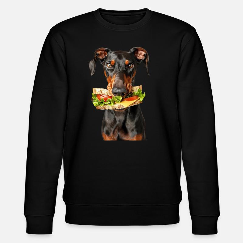 Doberman - Stanley/Stella CHANGER Unisex Organic Sweatshirt - black