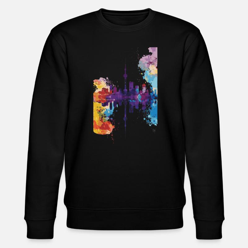 Miyazaki - Stanley/Stella CHANGER Unisex Organic Sweatshirt - black