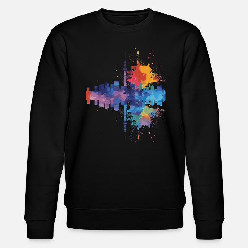 Nagahama - Stanley/Stella CHANGER Unisex Organic Sweatshirt - black