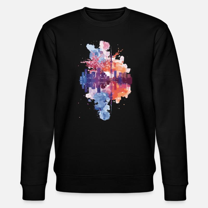 Sakura - Sweat bio CHANGER Stanley/Stella Unisexe - noir
