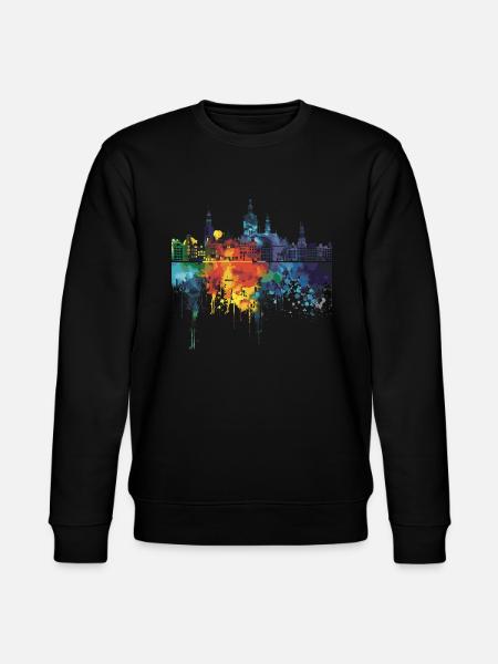 Rijswijk - Stanley/Stella Unisex Bio-Sweatshirt CHANGER - Schwarz