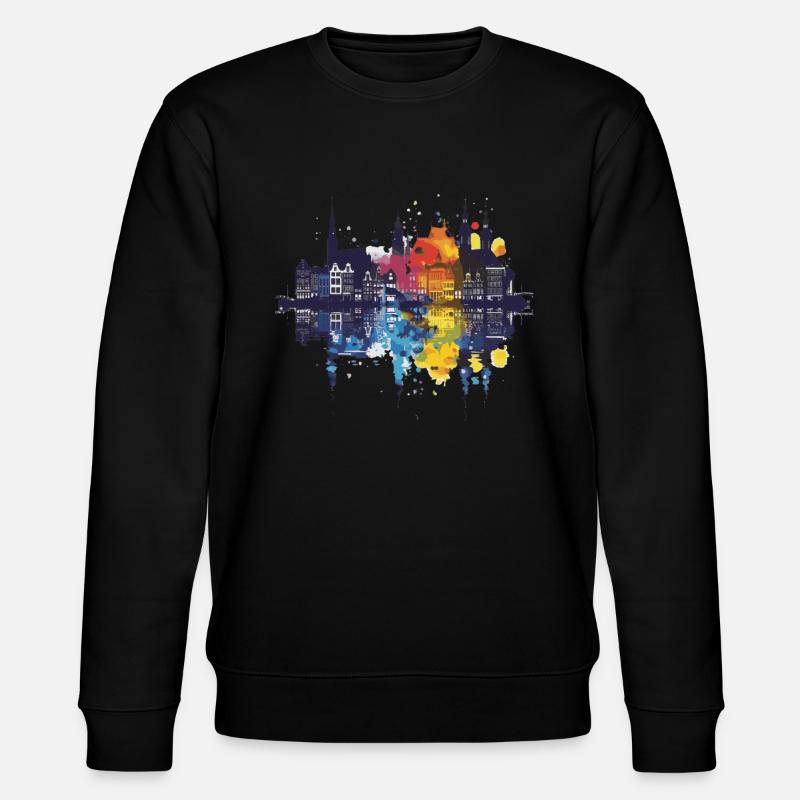 Stichtse Vecht - Sweat bio CHANGER Stanley/Stella Unisexe - noir