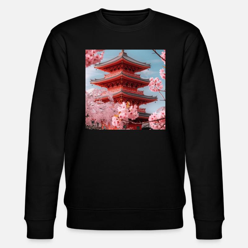 Japan - Stanley/Stella Unisex Bio-Sweatshirt CHANGER  - Schwarz