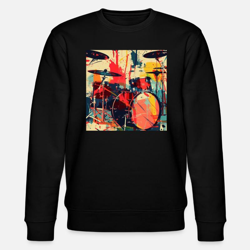 Percussion - Stanley/Stella CHANGER Unisex Organic Sweatshirt - black