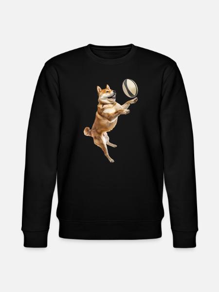 Shiba Inu - Stanley/Stella Unisex Bio-Sweatshirt CHANGER  - Schwarz