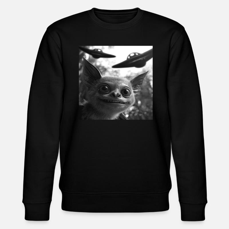 Schläger - Stanley/Stella Unisex Bio-Sweatshirt CHANGER  - Schwarz