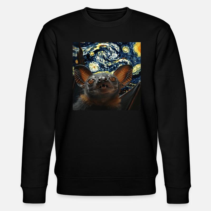 Schläger - Stanley/Stella Unisex Bio-Sweatshirt CHANGER  - Schwarz