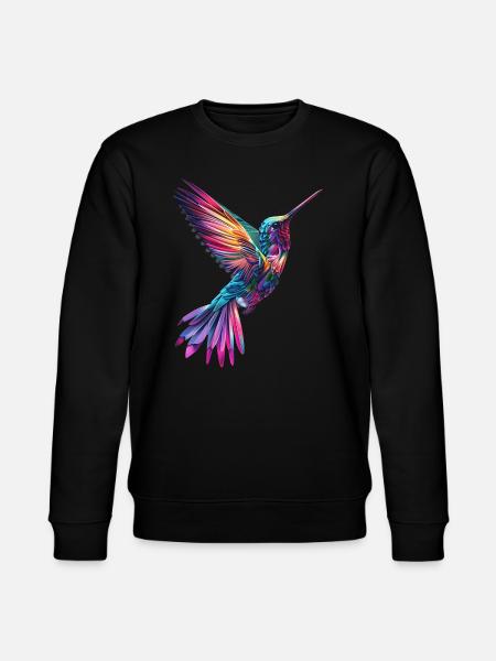 Kolibri - Stanley/Stella Unisex Bio-Sweatshirt CHANGER - Schwarz
