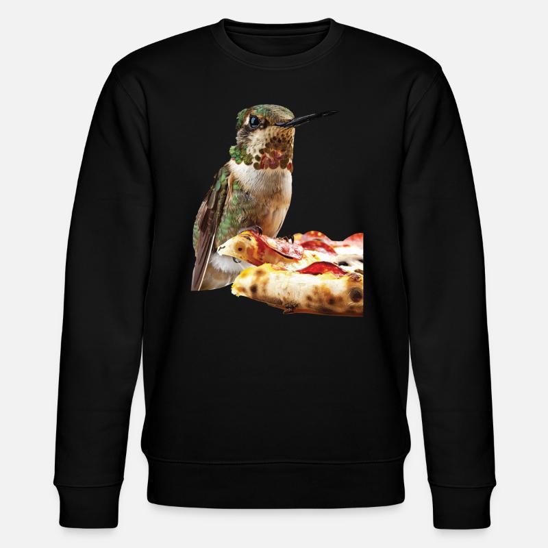 Kolibri - Stanley/Stella Unisex Bio-Sweatshirt CHANGER  - Schwarz