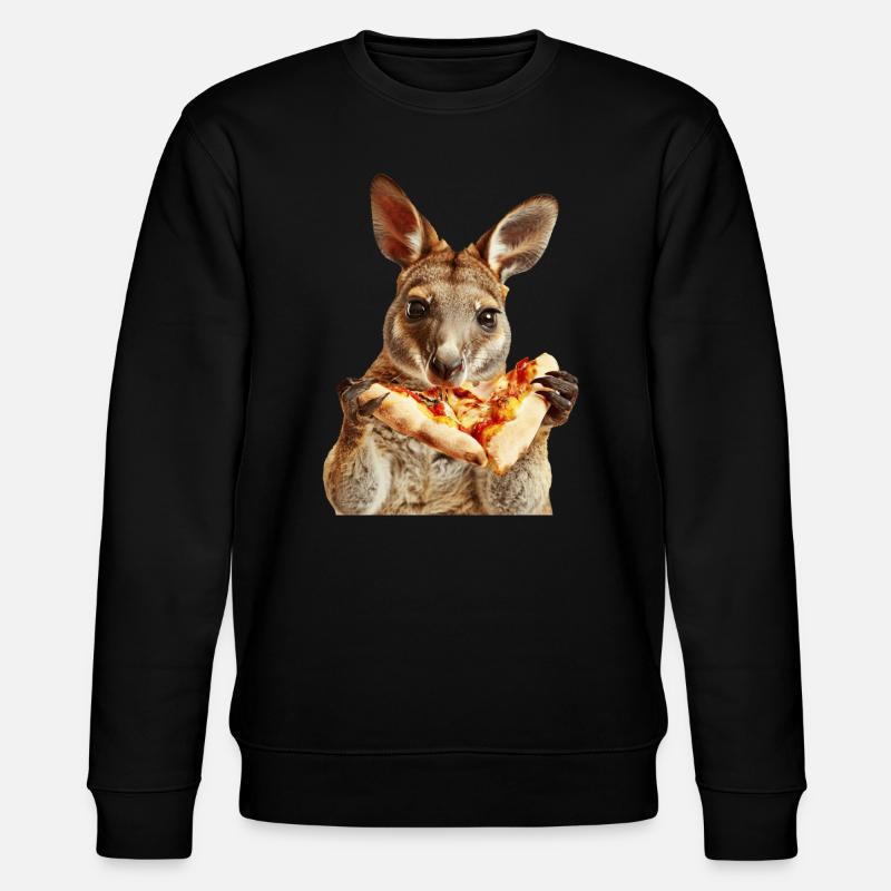 Wallaby - Stanley/Stella Unisex Bio-Sweatshirt CHANGER  - Schwarz