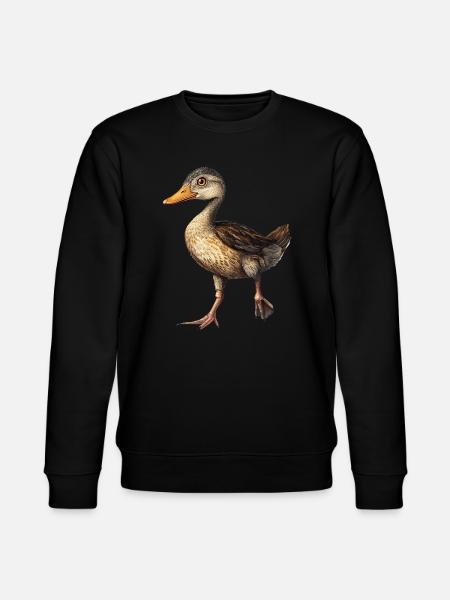 Ente - Stanley/Stella Unisex Bio-Sweatshirt CHANGER - Schwarz