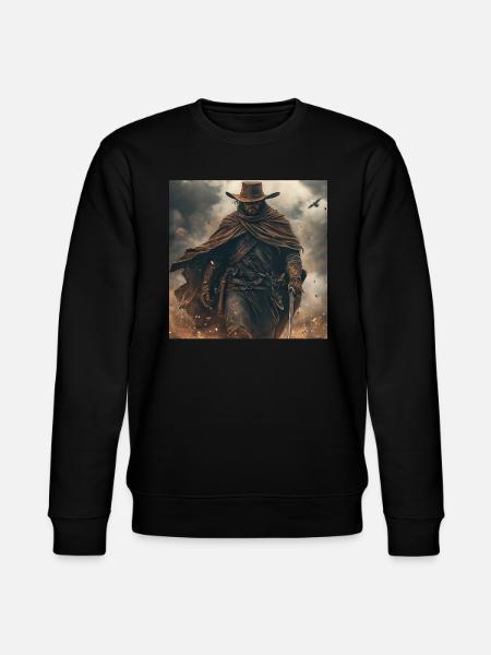 Cowboy - Stanley/Stella Unisex Bio-Sweatshirt CHANGER - Schwarz