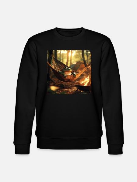 Frosch - Stanley/Stella Unisex Bio-Sweatshirt CHANGER - Schwarz