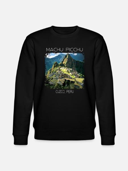 Machu Picchu - Stanley/Stella Unisex Bio-Sweatshirt CHANGER - Schwarz