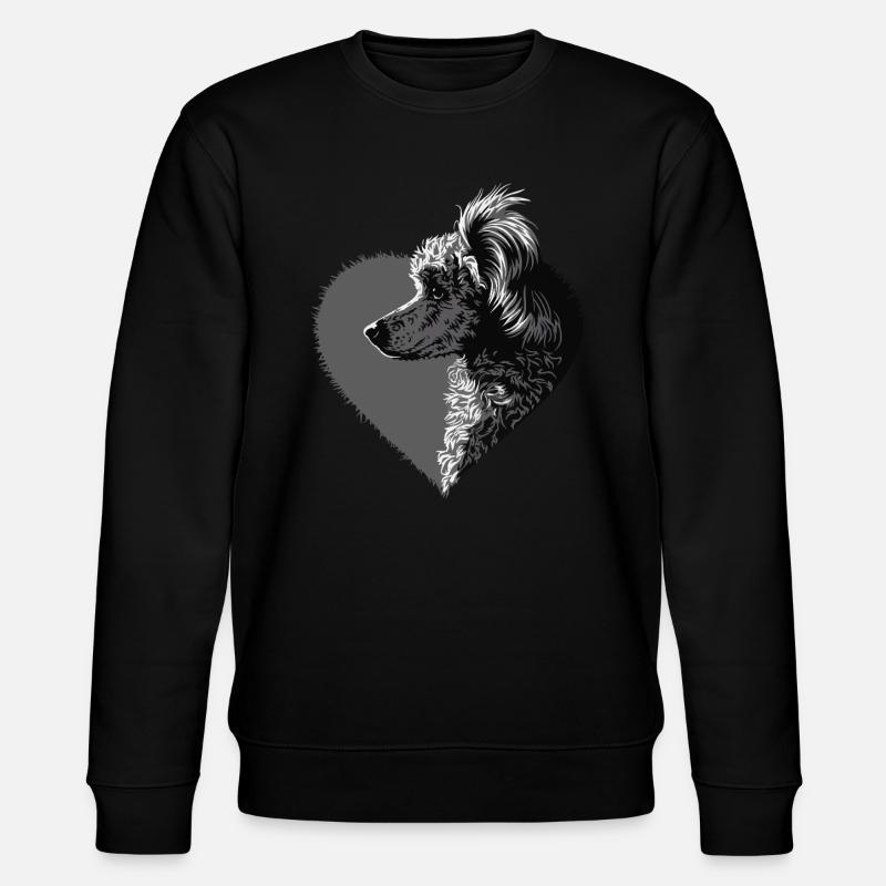 Pudel - Stanley/Stella Unisex Bio-Sweatshirt CHANGER  - Schwarz