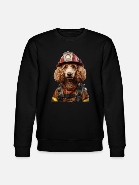 Pudel - Stanley/Stella Unisex Bio-Sweatshirt CHANGER - Schwarz