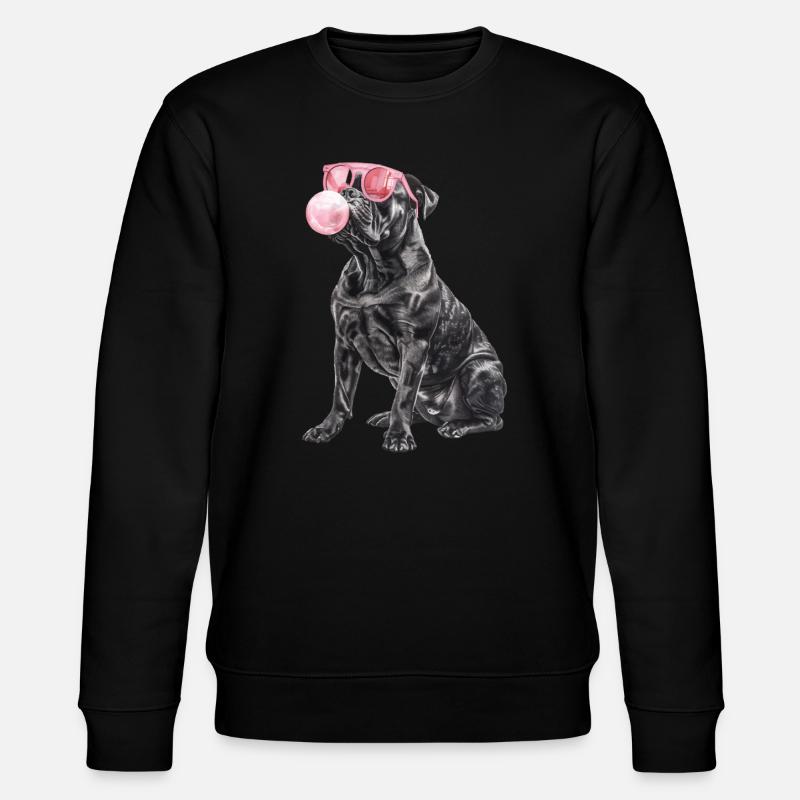 Cane Corso - Stanley/Stella Unisex Bio-Sweatshirt CHANGER  - Schwarz
