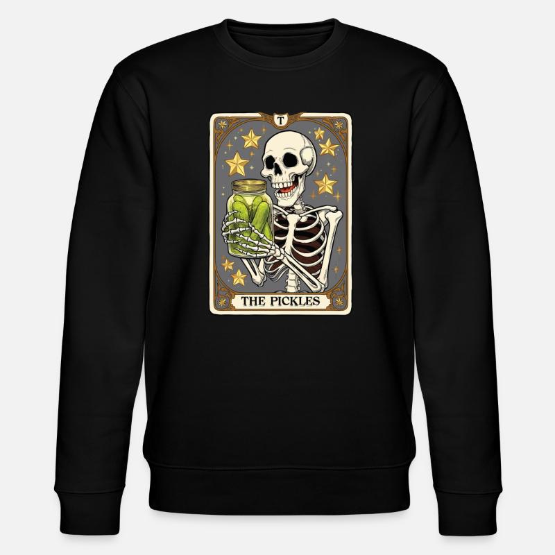 Tarotkarte - Stanley/Stella Unisex Bio-Sweatshirt CHANGER  - Schwarz