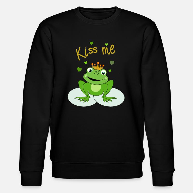 embrasse moi - Sweat bio CHANGER Stanley/Stella Unisexe - noir