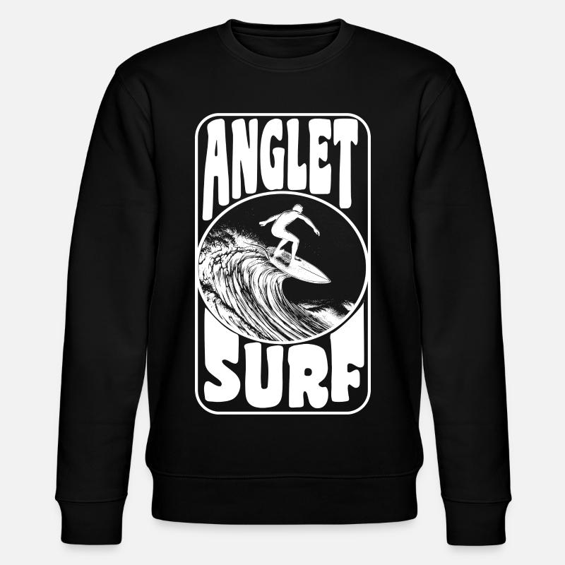 ANGLET - Stanley/Stella CHANGER Unisex Organic Sweatshirt - black