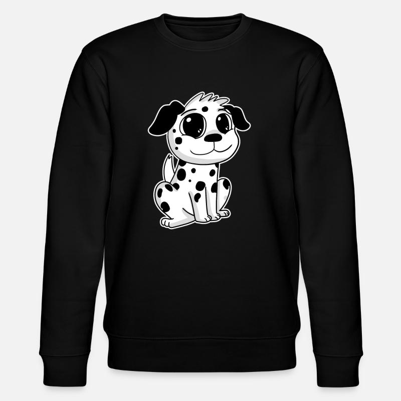 Dalmatiner - Stanley/Stella Unisex Bio-Sweatshirt CHANGER  - Schwarz