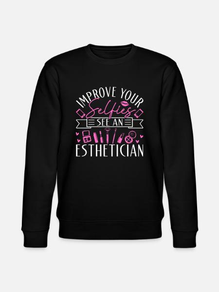 Beautician Improve Your - Stanley/Stella Unisex Bio-Sweatshirt CHANGER  - Schwarz
