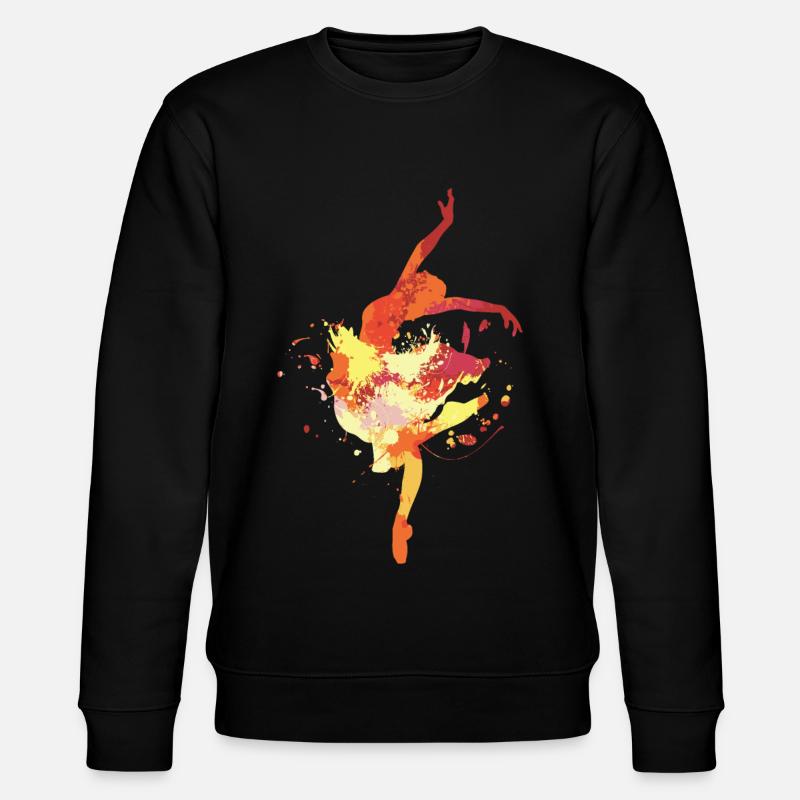 Ballett Tanz - Stanley/Stella Unisex Bio-Sweatshirt CHANGER  - Schwarz