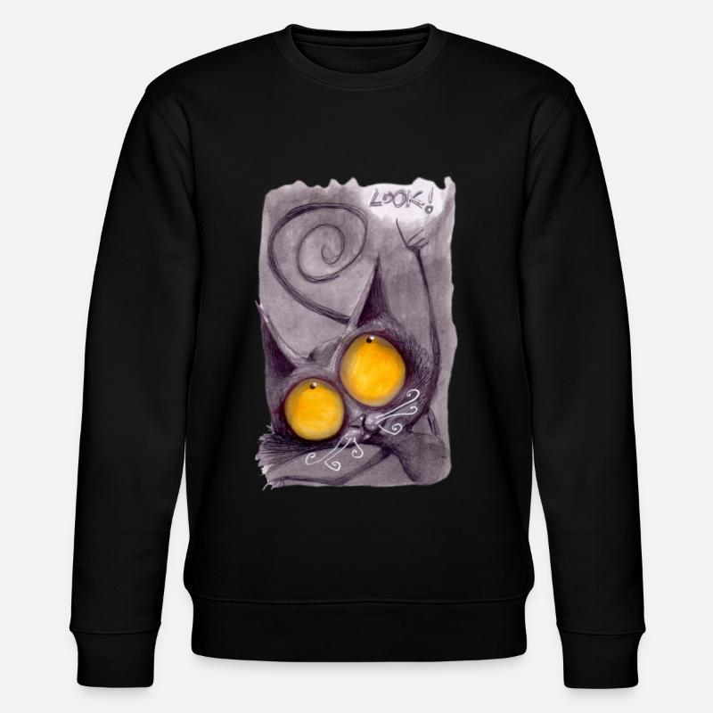 Série Cat 04 - Sweat bio CHANGER Stanley/Stella Unisexe - noir