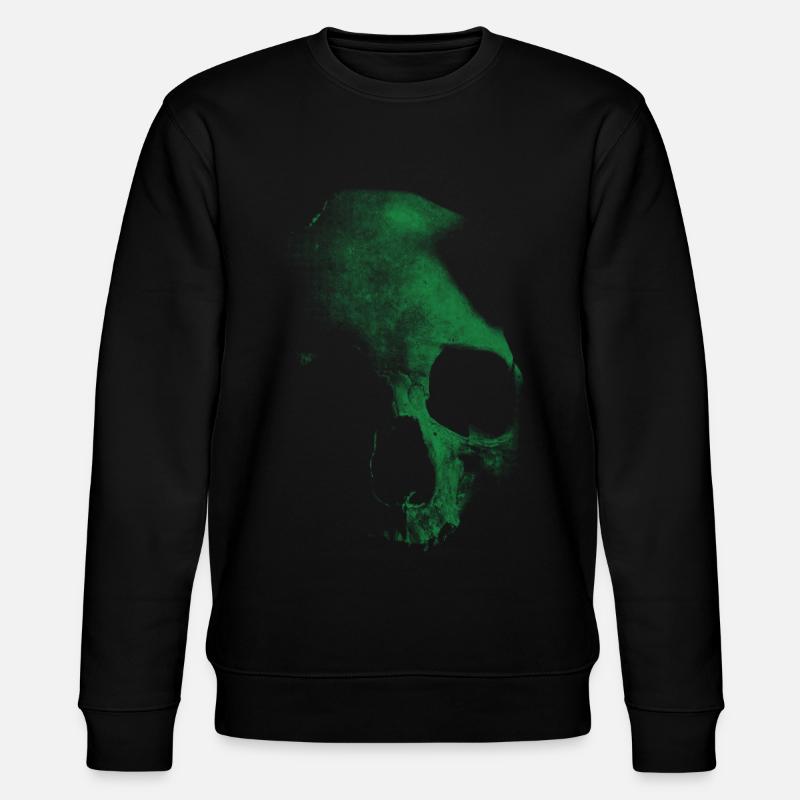 Alter Schädel - Stanley/Stella Unisex Bio-Sweatshirt CHANGER  - Schwarz