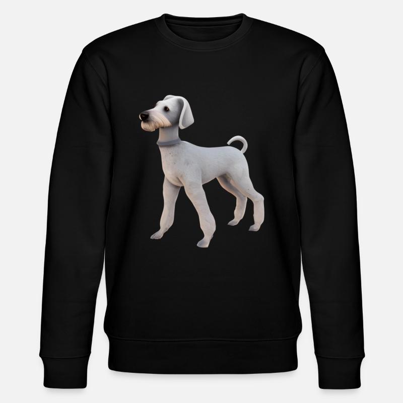 Bedlington Terrier - Sweat bio CHANGER Stanley/Stella Unisexe - noir