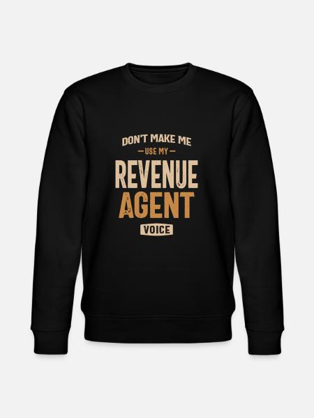 Revenue Agent - Stanley/Stella CHANGER Unisex Organic Sweatshirt - black