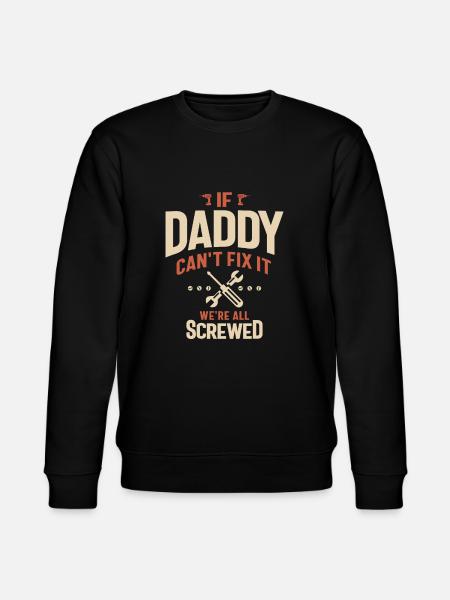Daddy - Our Last Hope - Stanley/Stella CHANGER Unisex Organic Sweatshirt - black