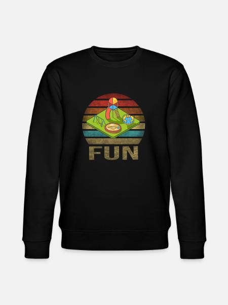 Kids Playground Fun Time Play Party - Stanley/Stella CHANGER Unisex Organic Sweatshirt - black