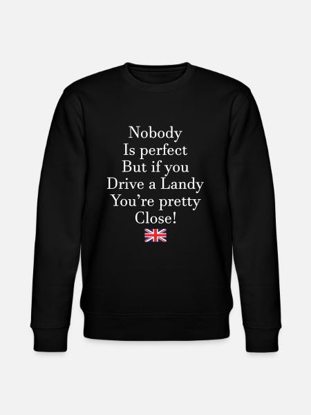 Drive a Landy - Stanley/Stella CHANGER Unisex Organic Sweatshirt - black