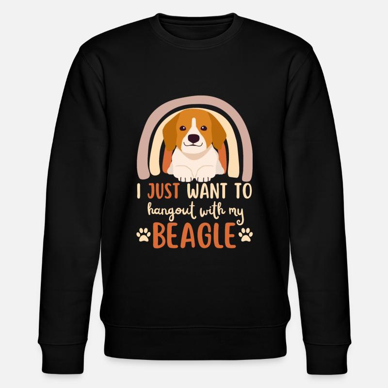 Sweet Beagle Lover Kawaii - Sweat bio CHANGER Stanley/Stella Unisexe - noir