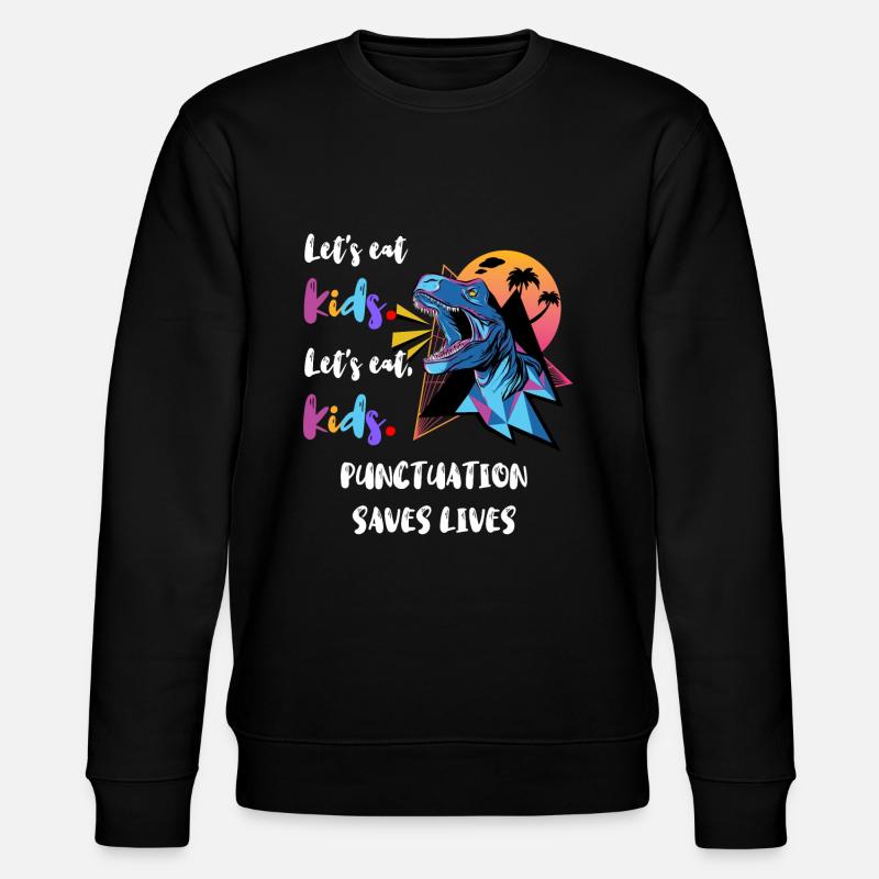 Grammatik Englischlehrer Englisch Sprache Lernen - Stanley/Stella Unisex Bio-Sweatshirt CHANGER  - Schwarz