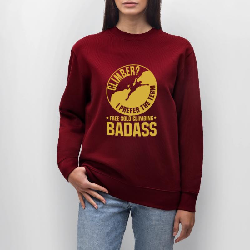 Free Solo Climbing Stanley/Stella CHANGER Unisex Organic Sweatshirt