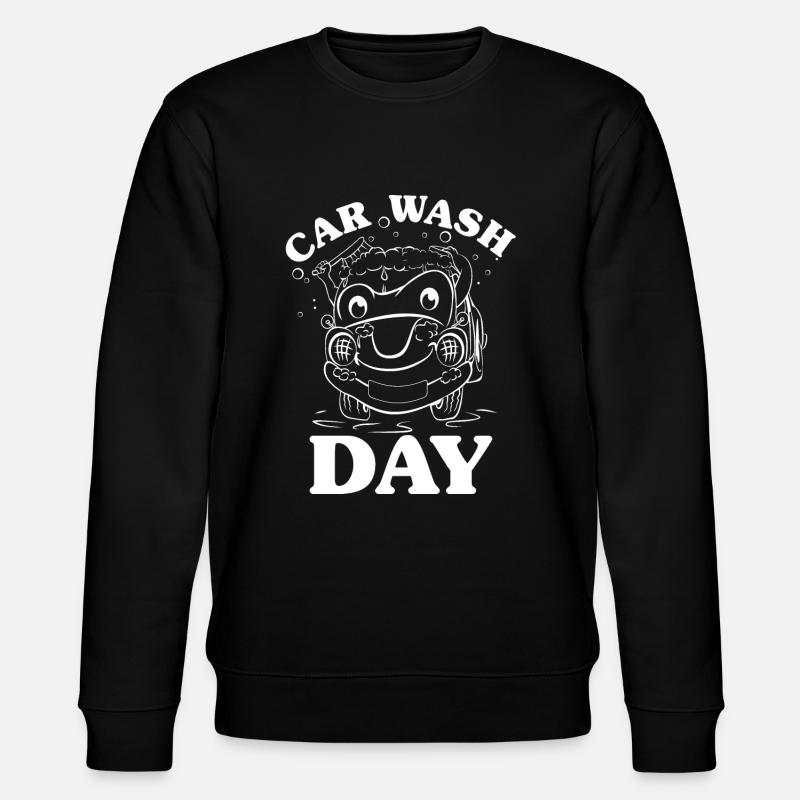 Lavage de voiture - Sweat bio CHANGER Stanley/Stella Unisexe - noir