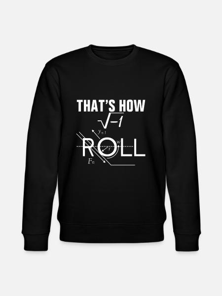 How I do physics - Stanley/Stella CHANGER Unisex Organic Sweatshirt - black