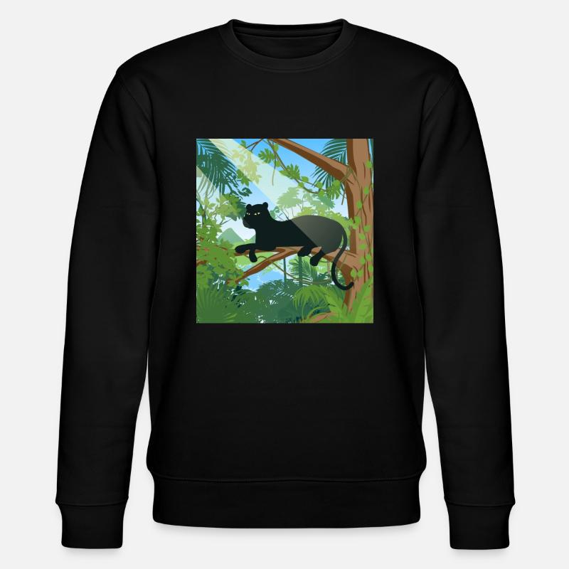 Jungle - Sweat bio CHANGER Stanley/Stella Unisexe - noir