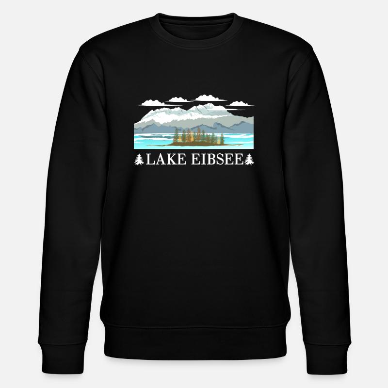 Lac Eibsee - Sweat bio CHANGER Stanley/Stella Unisexe - noir