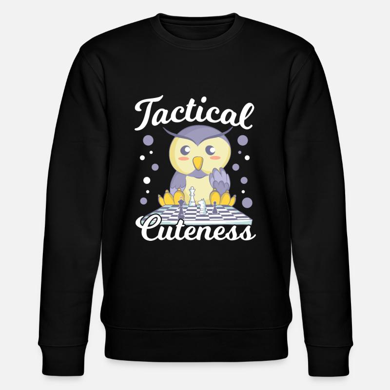 Échecs mignons - Sweat bio CHANGER Stanley/Stella Unisexe - noir