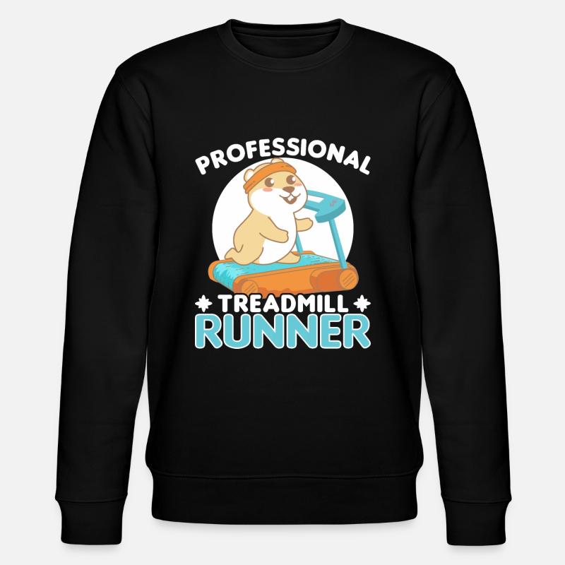 Tapis roulant - Sweat bio CHANGER Stanley/Stella Unisexe - noir