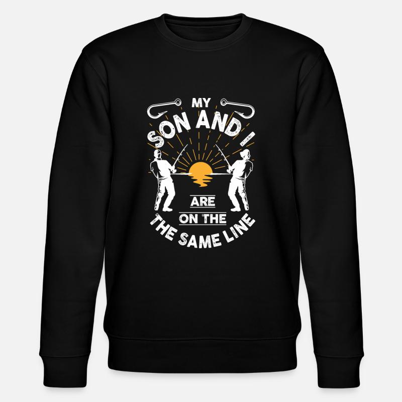 Fils pêcheur - Sweat bio CHANGER Stanley/Stella Unisexe - noir