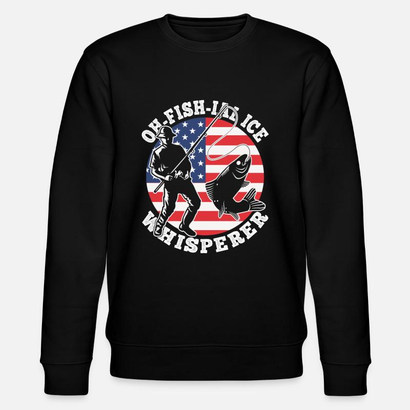 Pêcheur sur glace officiel - Sweat bio CHANGER Stanley/Stella Unisexe - noir